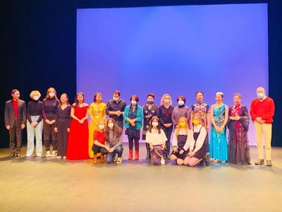 東方雅韻傳友誼 中法藝術(shù)交流協(xié)會(huì)藝術(shù)團(tuán)拉羅謝爾大學(xué)演出盡顯中國(guó)風(fēng)